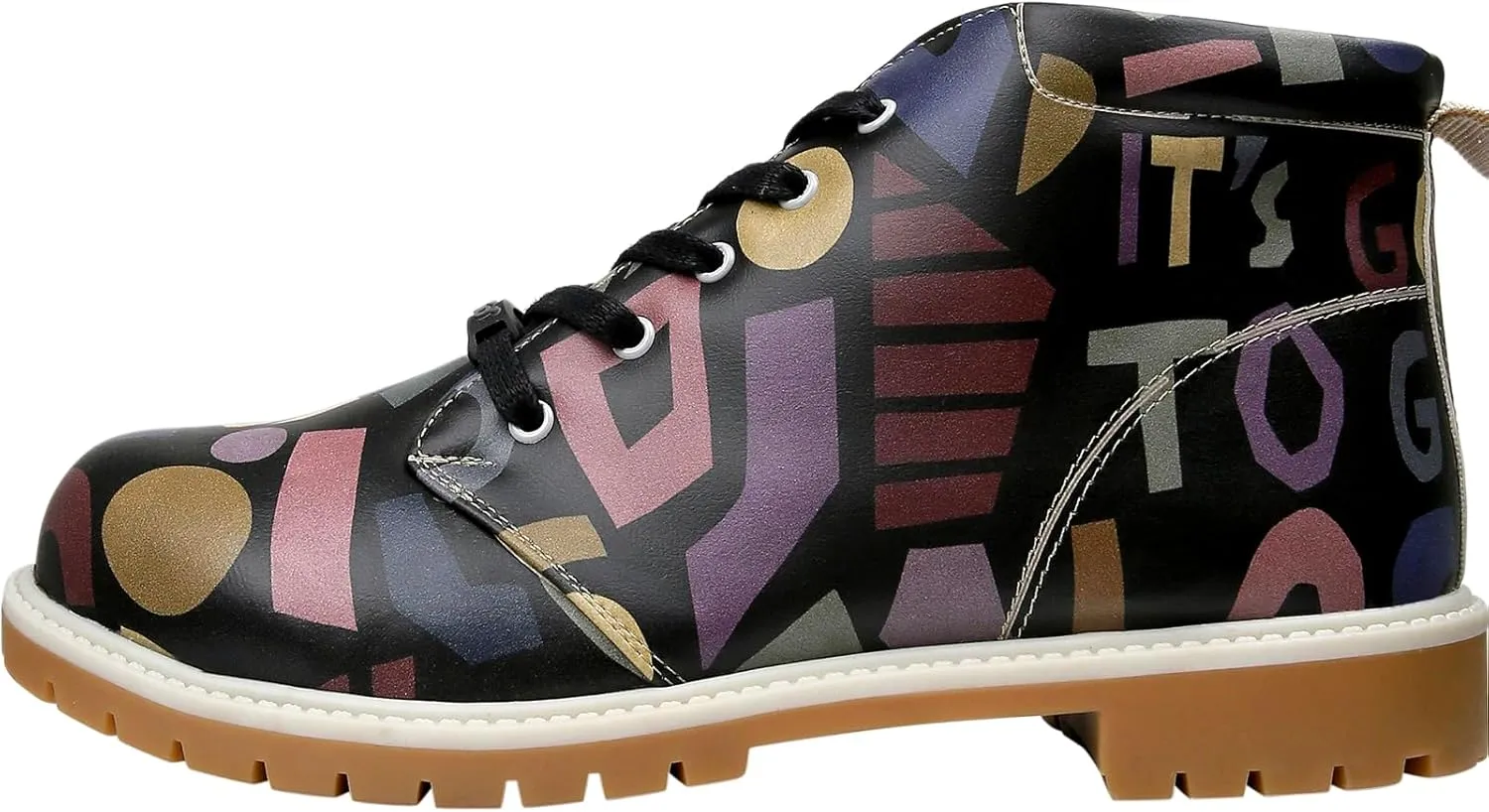 Ankle Boots for Men - Vegan Leather and Unique Design Casual Boots for Men
