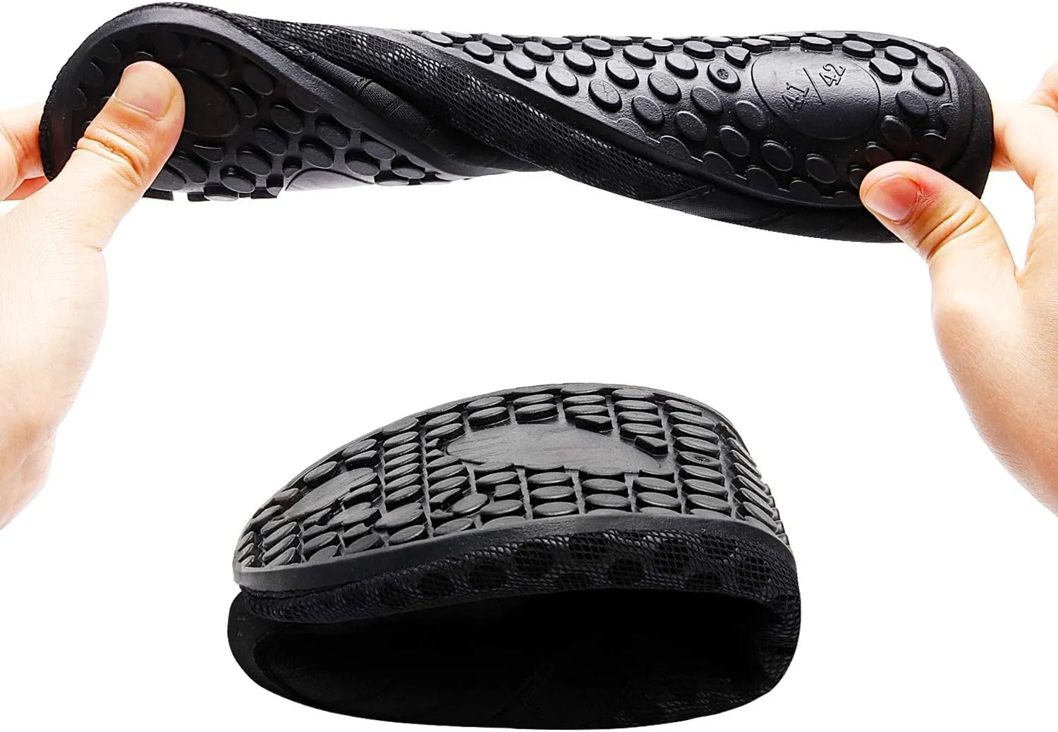 BARERUN Barefoot Water Shoes for Women Men Quick-Dry Aqua Socks for Swim Beach Pool Surf Yoga Boat Travel Non Slip Indoor Outdoor Walking Shoes
