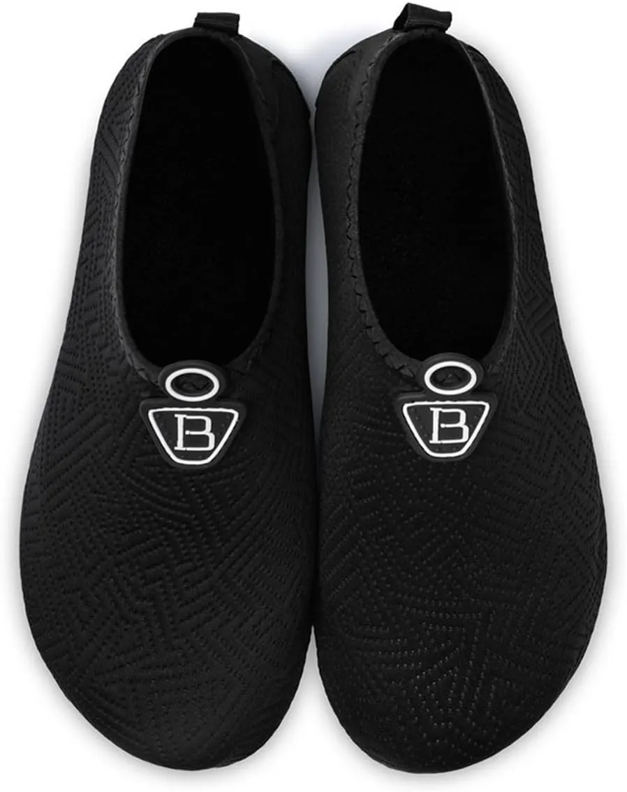 BARERUN Barefoot Water Shoes for Women Men Quick-Dry Aqua Socks for Swim Beach Pool Surf Yoga Boat Travel Non Slip Indoor Outdoor Walking Shoes