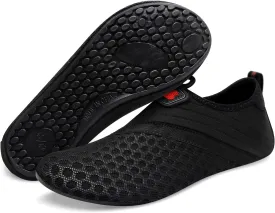 BARERUN Barefoot Water Shoes for Women Men Quick-Dry Aqua Socks for Swim Beach Pool Surf Yoga Boat Travel Non Slip Indoor Outdoor Walking Shoes