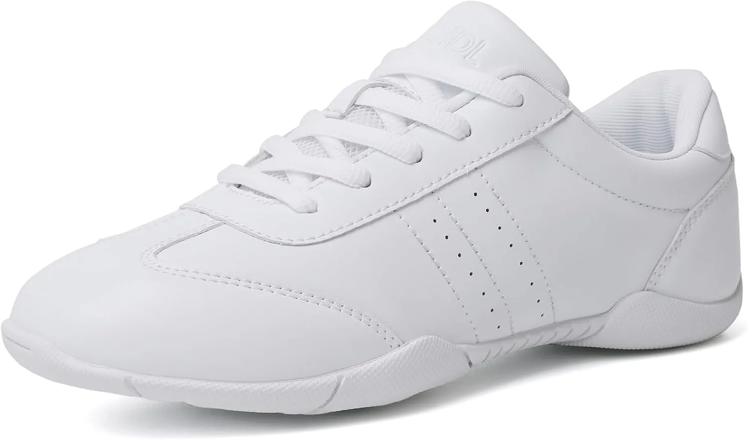 CADIDL Cheer Shoes for Women White Cheerleading Athletic Dance Shoes Girls Flats Tennis Walking Sneakers