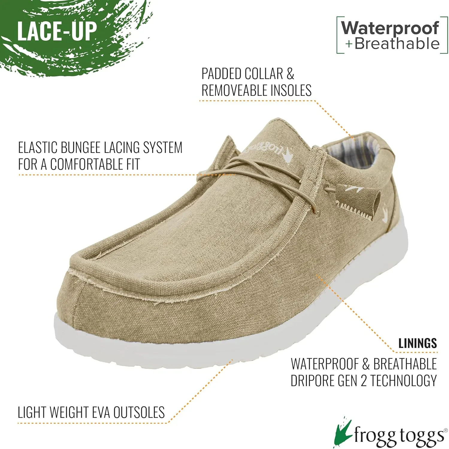 FROGG TOGGS Men's Java Casual Shoe