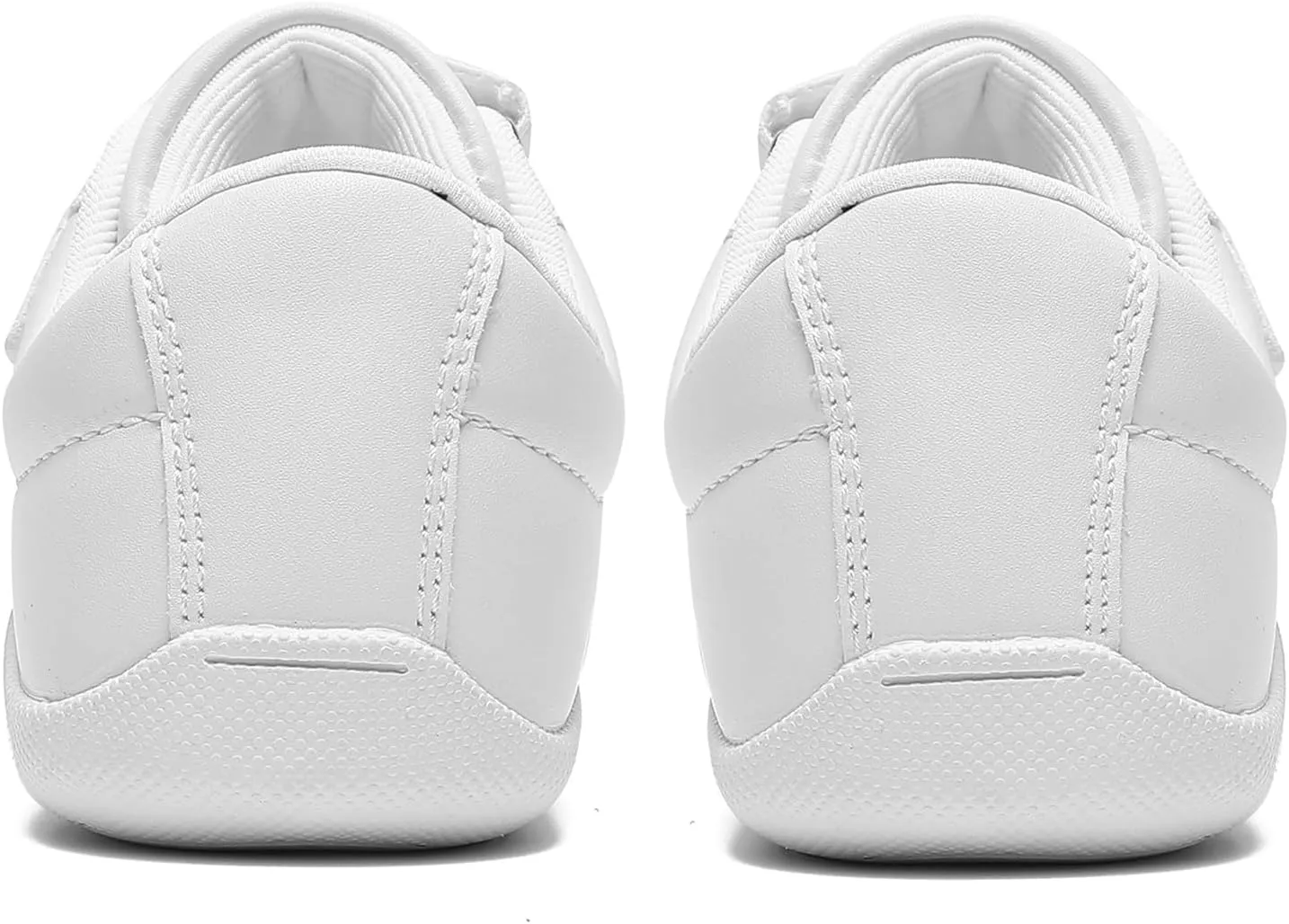 Girls Cheer Shoes White Youth Cheerleading Shoes Dance Athletic Training Breathable Dancing Lightweight Competition Comfortable Sport Sneakers