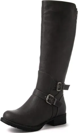 GLOBALWIN Women's Knee High Fashion Boots For Women