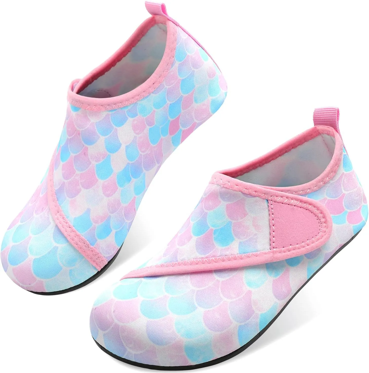 JOINFREE Kids Boys and Girls Swim Water Shoes Toddler Quick Dry Aqua Socks Barefoot Skin Shoes for Beach Sports