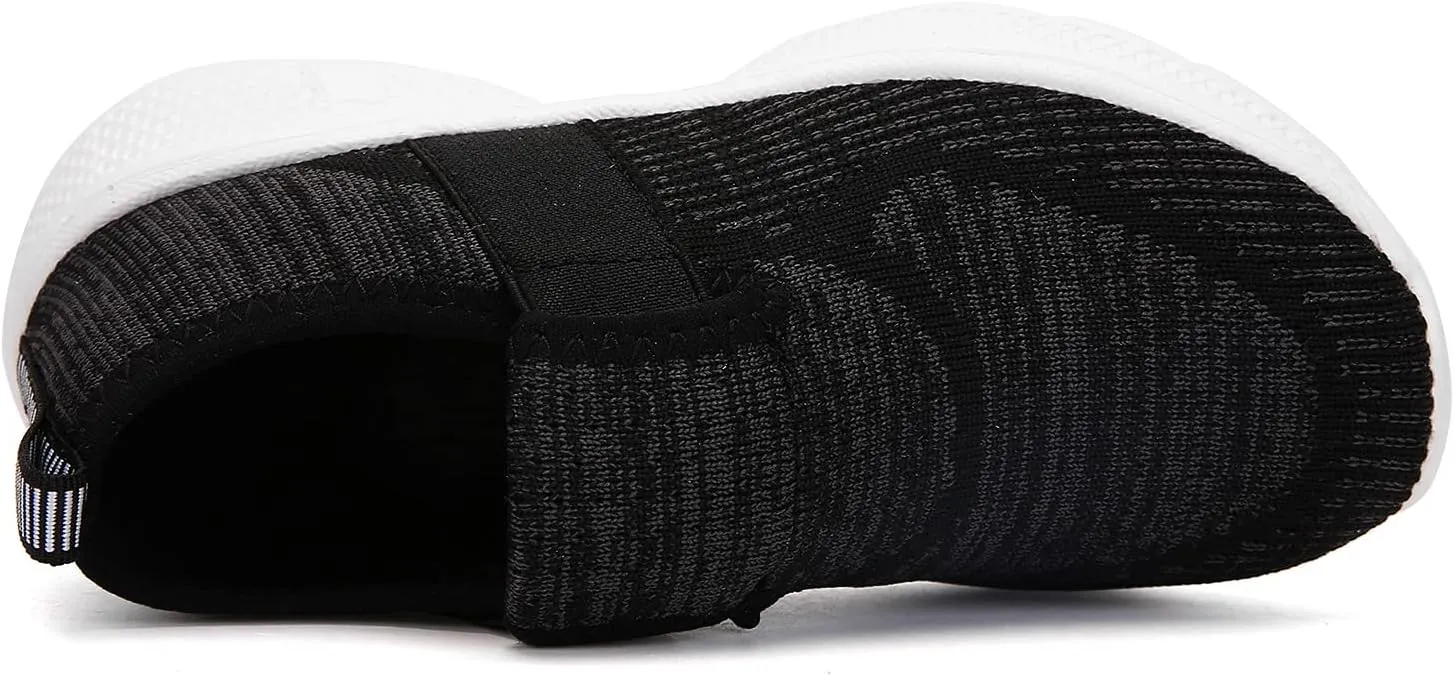 Kids Lightweight Breathable Loafer Walking Shoes Easy Walk Sport Running Sneaker Casual Slip-on Shoe for Boys Girls