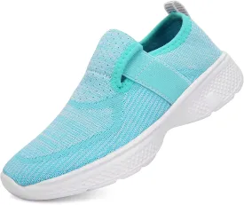 Kids Lightweight Breathable Loafer Walking Shoes Easy Walk Sport Running Sneaker Casual Slip-on Shoe for Boys Girls