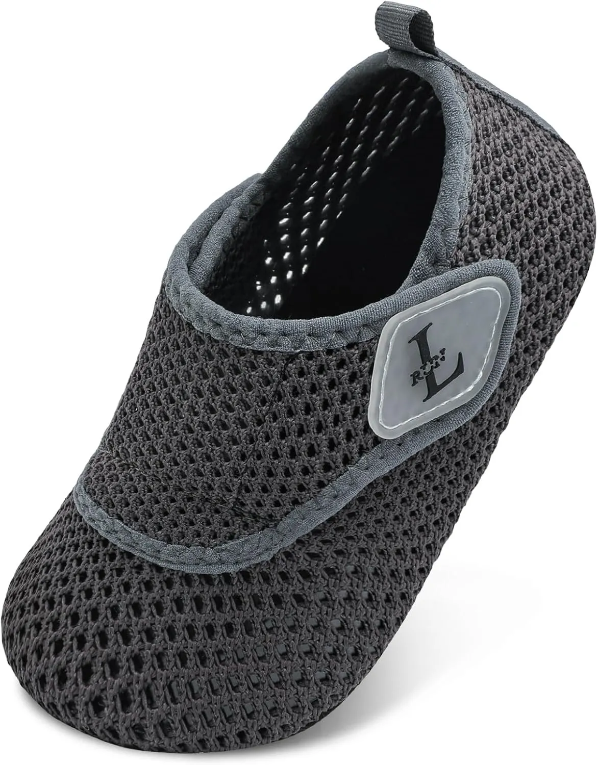 L-RUN Toddler Water Shoes Boys Girls Barefoot Beach Swim Shoes Quick Dry Kids Aqua Socks Non-Slip Wide Baby House Slippers