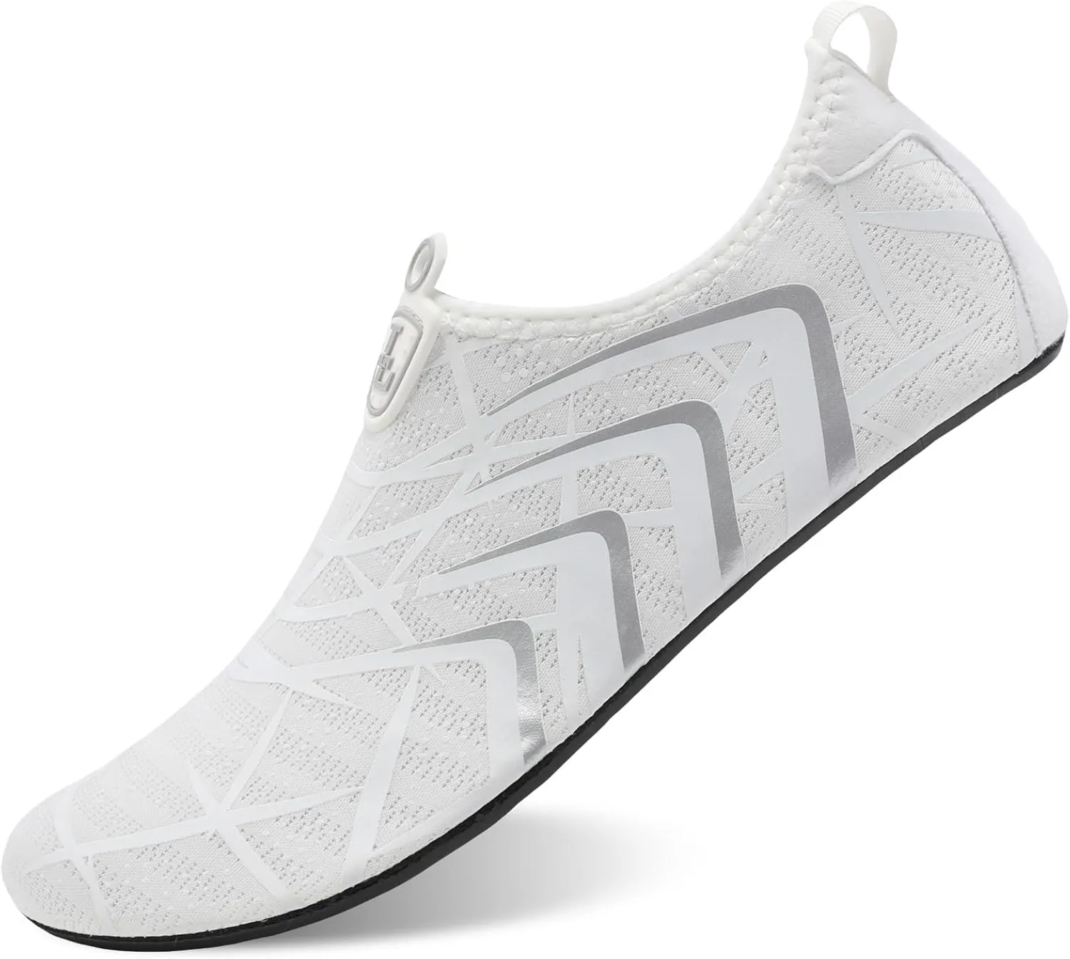 L-RUN Womens Mens Water Shoes Barefoot Skin Aqua Socks for Run Dive Surf Pool Beach Yoga Quick Dry Swim Shoes Non-Slip