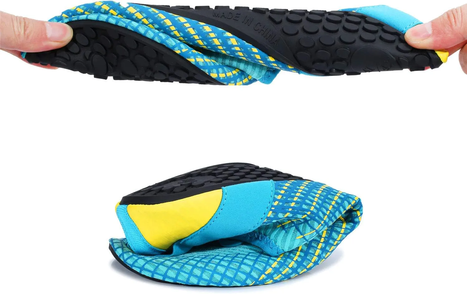 L-RUN Womens Mens Water Shoes Barefoot Skin Aqua Socks for Run Dive Surf Pool Beach Yoga Quick Dry Swim Shoes Non-Slip