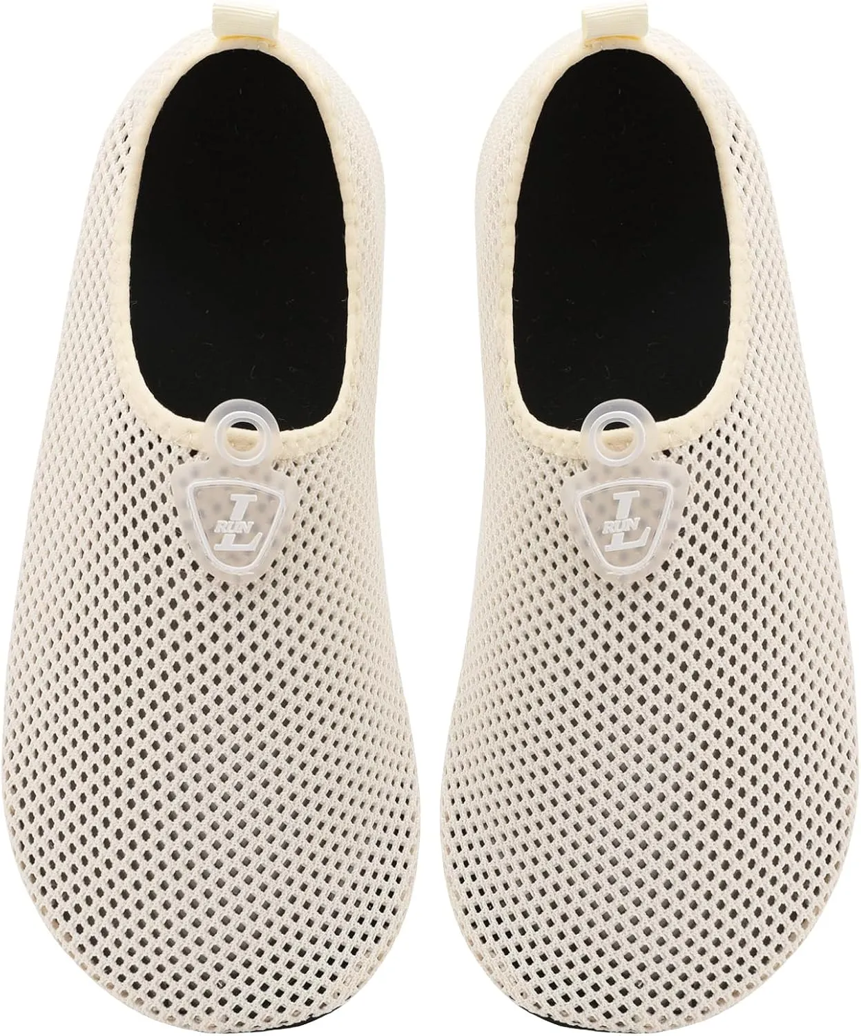 L-RUN Womens Mens Water Shoes Barefoot Skin Aqua Socks for Run Dive Surf Pool Beach Yoga Quick Dry Swim Shoes Non-Slip