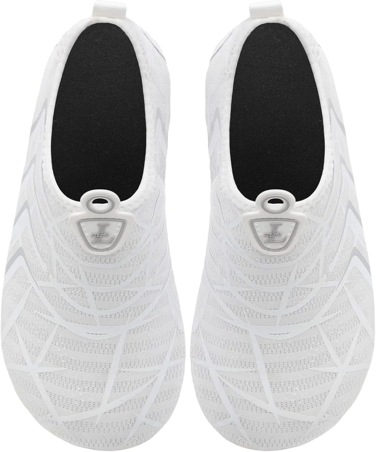 L-RUN Womens Mens Water Shoes Barefoot Skin Aqua Socks for Run Dive Surf Pool Beach Yoga Quick Dry Swim Shoes Non-Slip