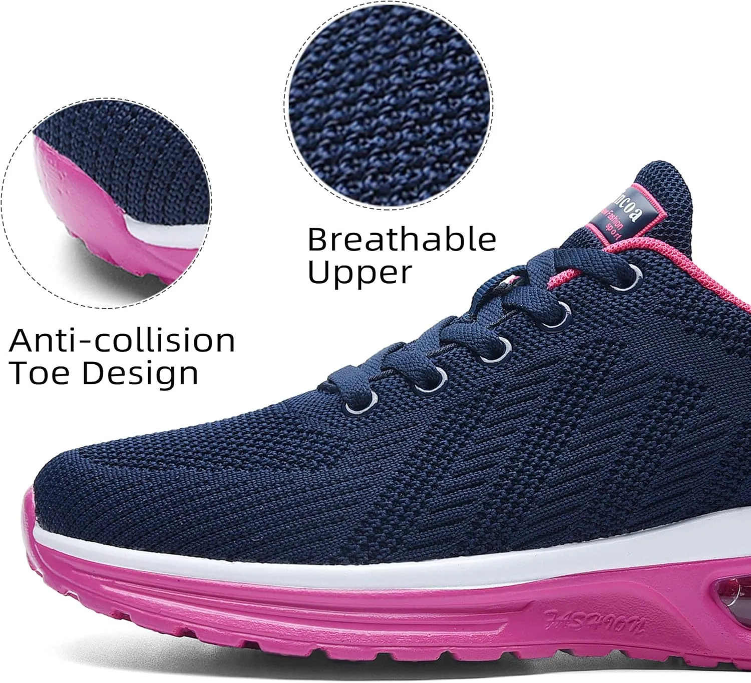 Lamincoa Womens Air Running Shoes Lightweight Women Sneakers Air Cushion Walking Tennis Shoes for Women