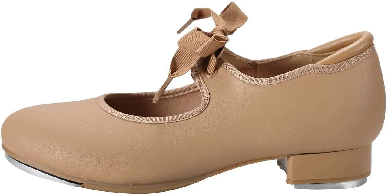 Linodes Leather/Patent Tap Shoe for Girls and Boys (Toddler/Little Kid/Big Kid)