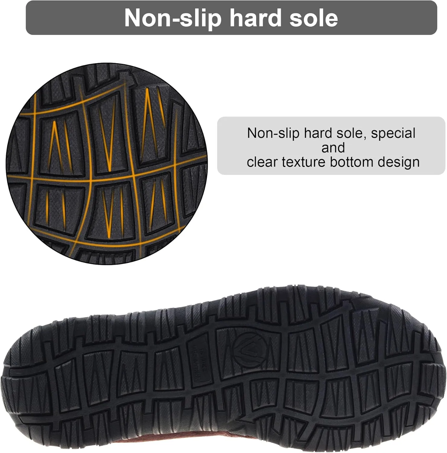Lulex Mens Slippers Moccasins for Mens Memory Foam House Slippers Indoor Outdoor House Shoes