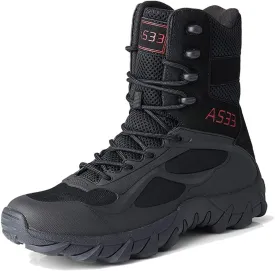 Men's Tactical Boots Military Work Boots Desert Combat Outdoor Boots for Hiking Motorcycle Climbing