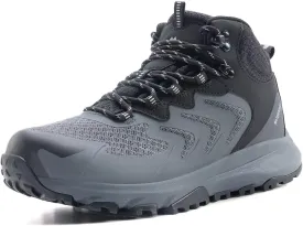 Men's Waterproof Hiking Boots Lightweight Comfortable Breathable Outdoor All-Terrain Trekking Ankle Boots