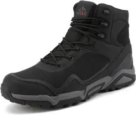 NORTIV 8 Men's Waterproof Hiking Boots Outdoor Mid Trekking Lightweight Mountaineering Shoes Paladin