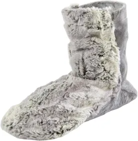 Sonoma Lavender Spa Booties, Microwavable Heated Slippers, Luxury Herbal Booties, Herbal Aromatherapy Foot Warmer