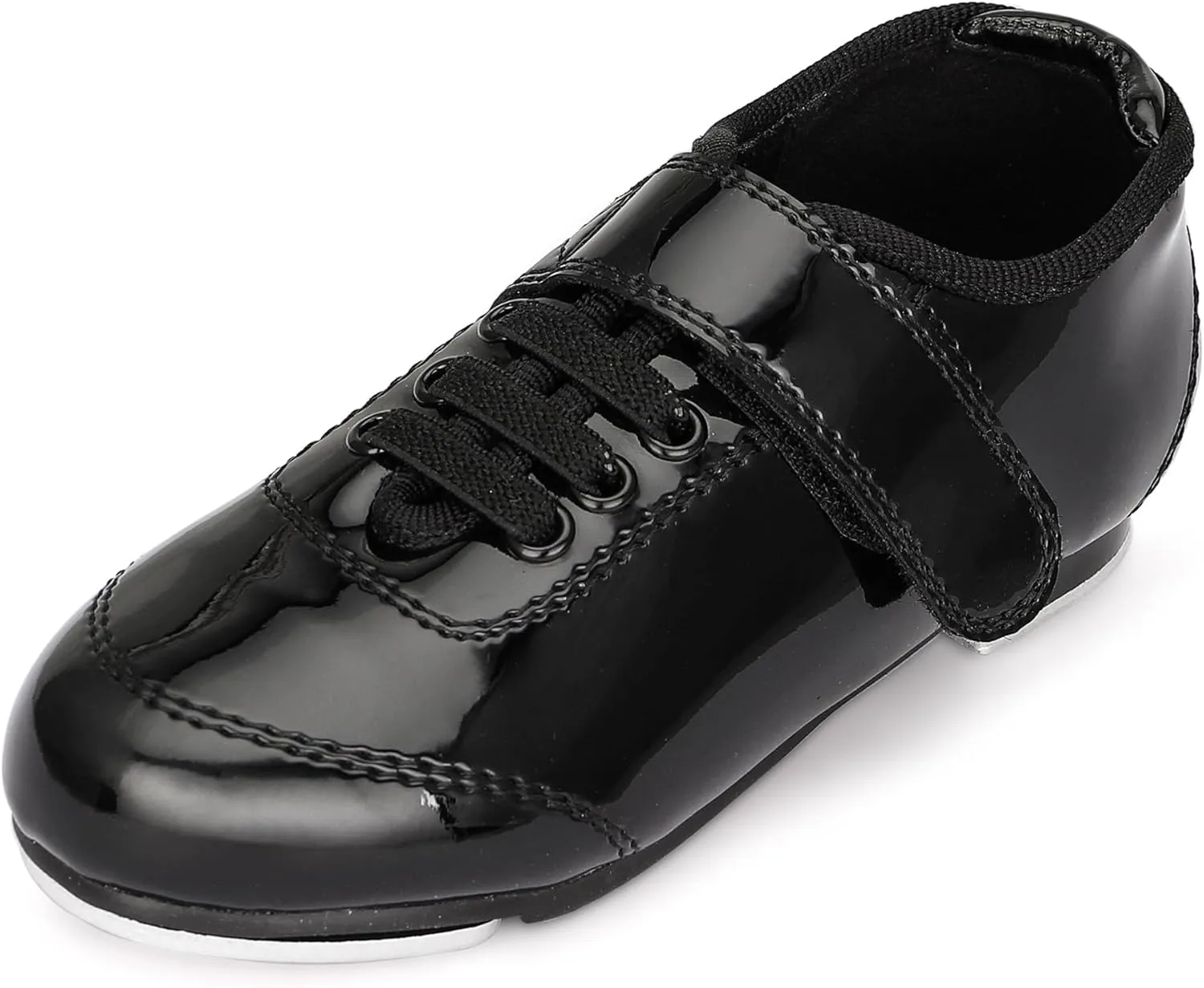 Tap Shoes for Girls Boys Patent Leather Dance Shoes