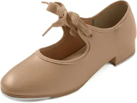 Tyette Vegan Tap Shoes for Beginners, Elastic Snaps, Flexible Sole, Aluminum Taps - TA35 Val - TA36 Valiant