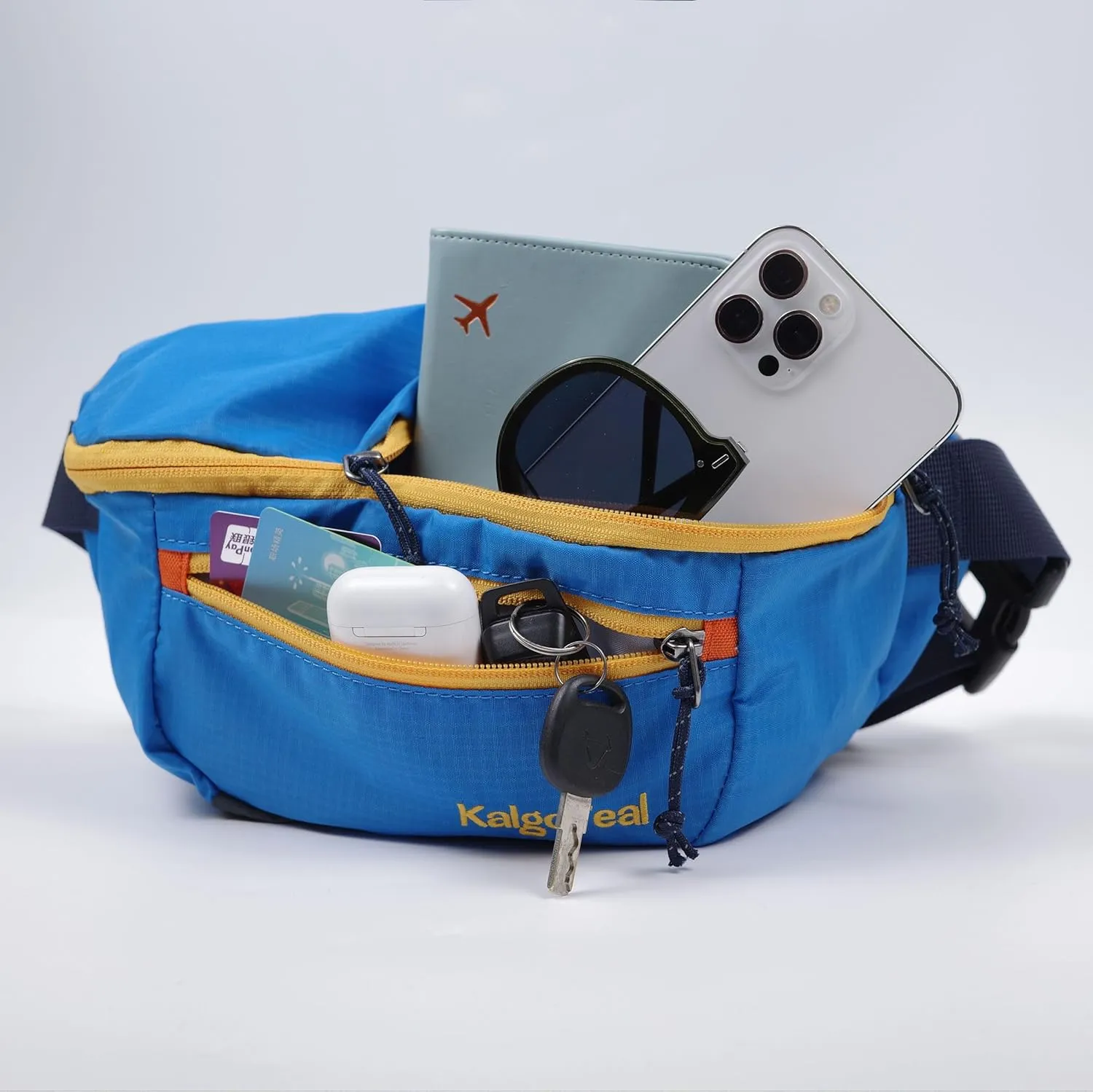 Ultralight Crossbody Fanny Pack 3L, Large Water Resistant Waist Pack for Women & Men, Cycling, Hiking and Travel